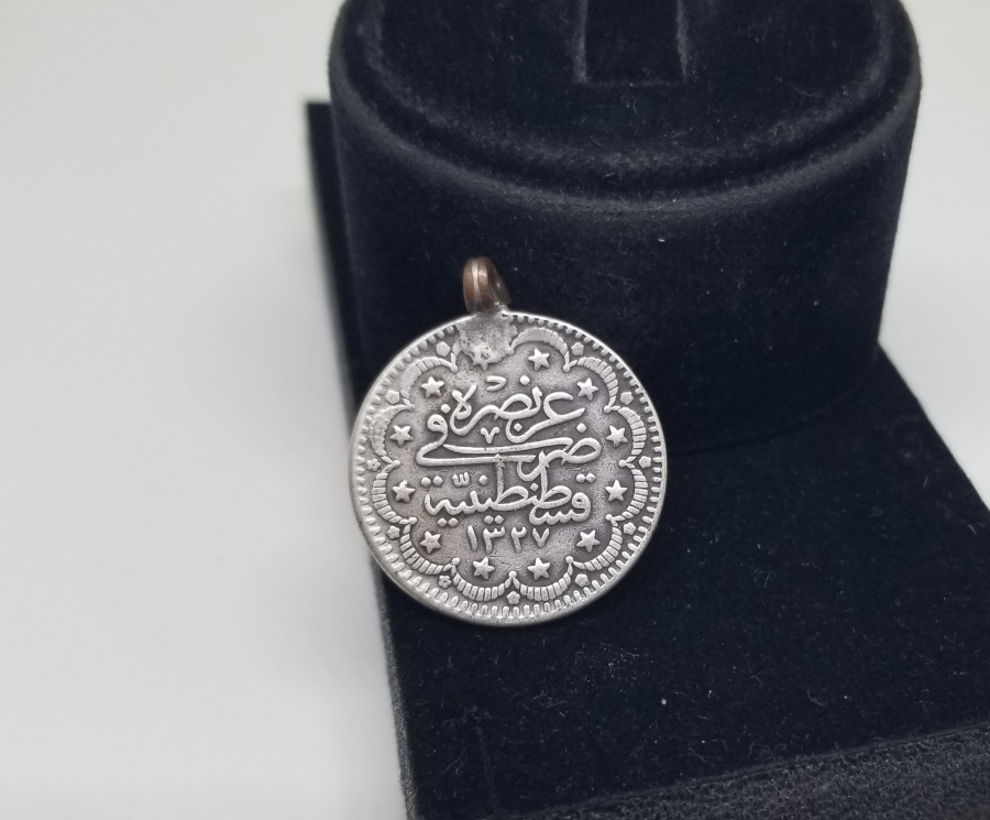 SULTAN MEHMET REŞAD DÖNEMİ GÜMÜŞ 5 KURUŞ MECİDİYE