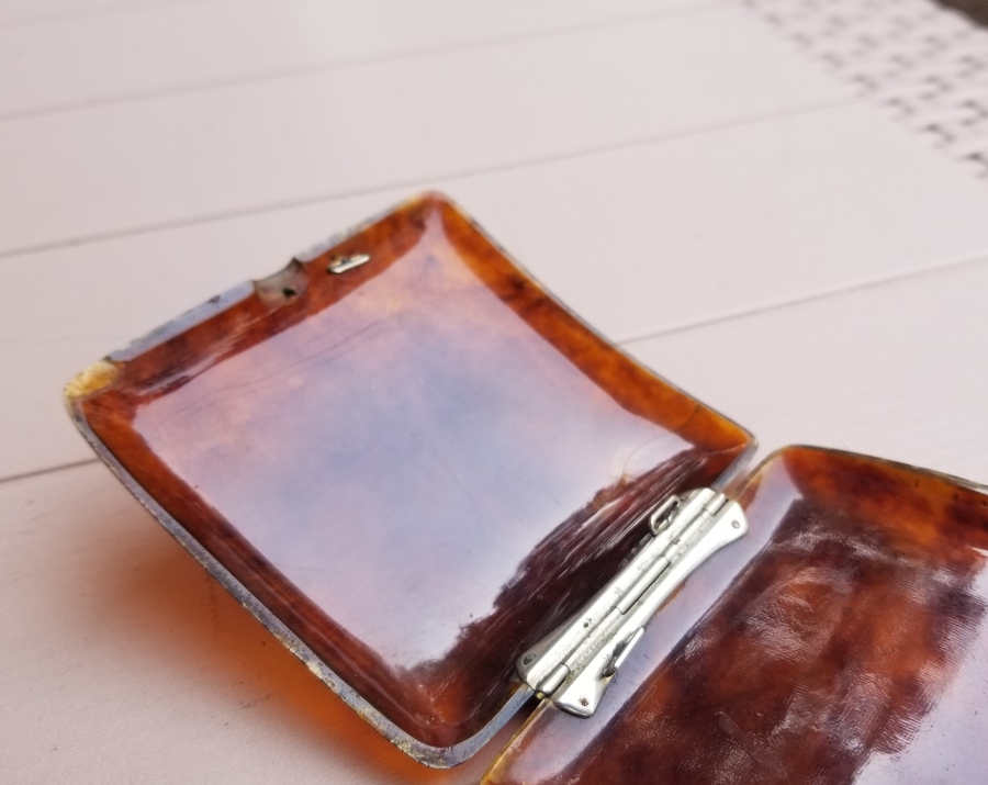 OSMANLI DÖNEMİ BAĞA SİGARA TABAKASI