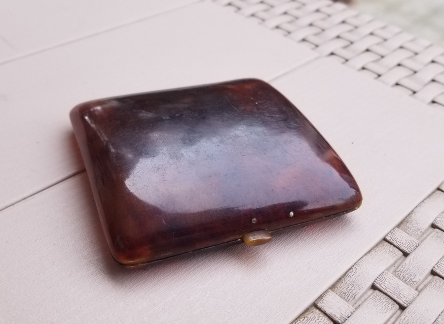 OSMANLI DÖNEMİ BAĞA SİGARA TABAKASI