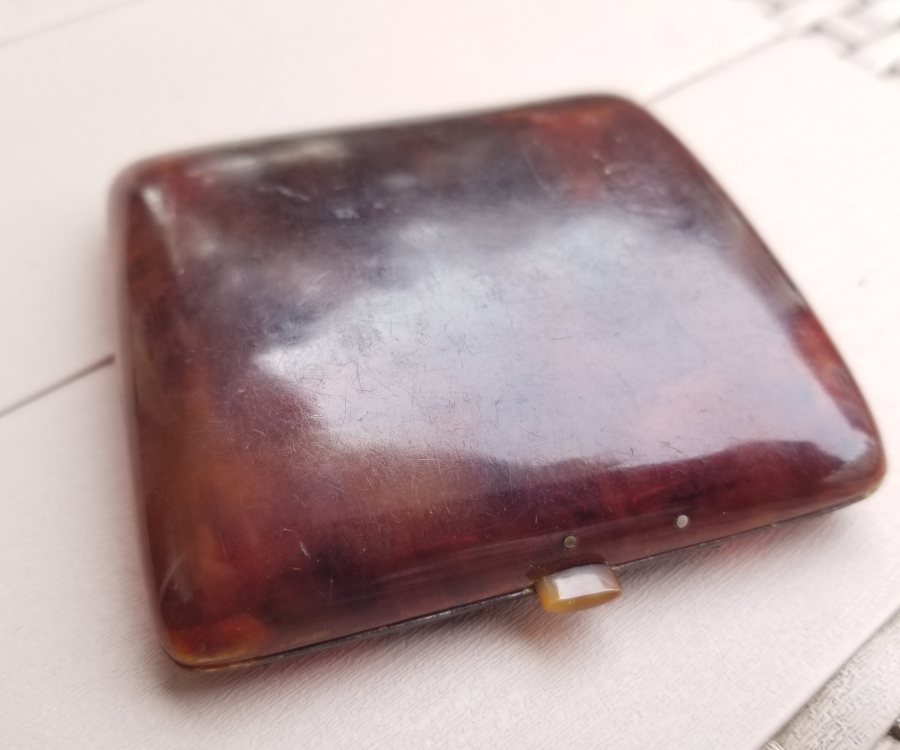 OSMANLI DÖNEMİ BAĞA SİGARA TABAKASI