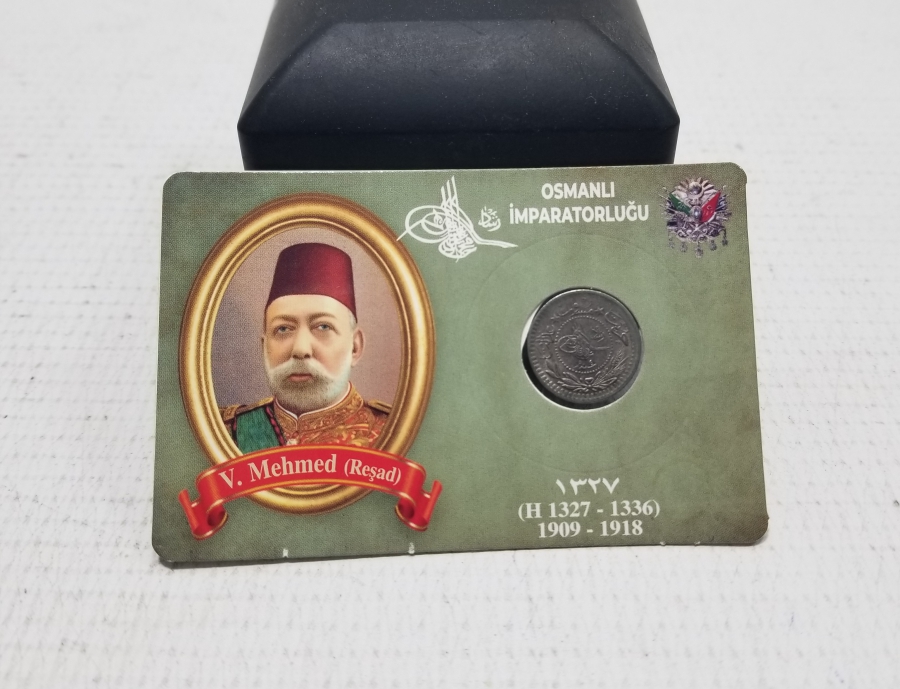 MEHMED REŞAD HAN DÖNEMİ KAPAMASINDA NİKEL 5 PARA
