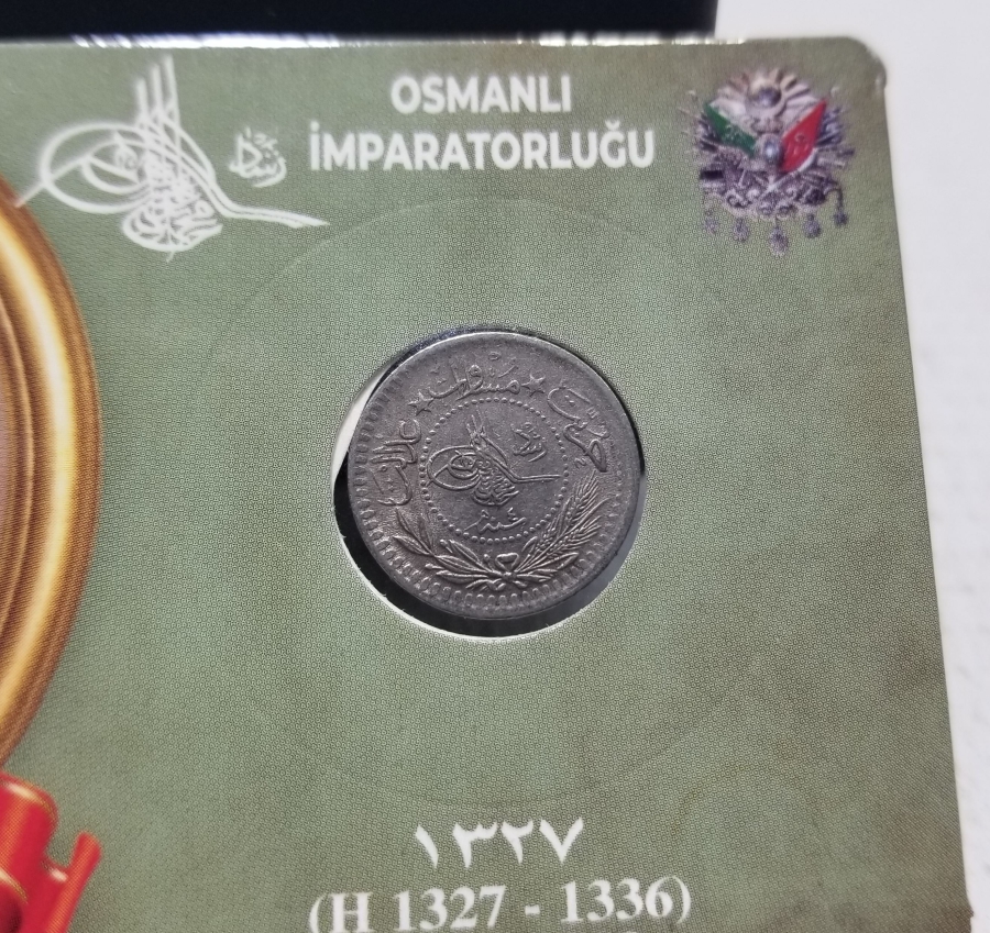 MEHMED REŞAD HAN DÖNEMİ KAPAMASINDA NİKEL 5 PARA