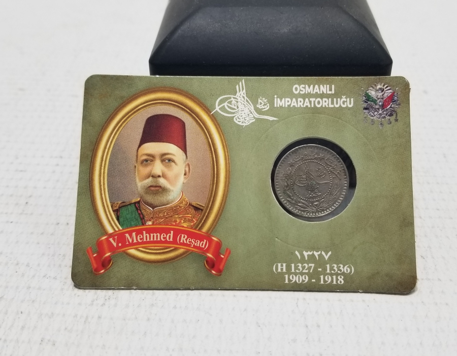 MEHMED REŞAD HAN DÖNEMİ KAPAMASINDA NİKEL 10 PARA