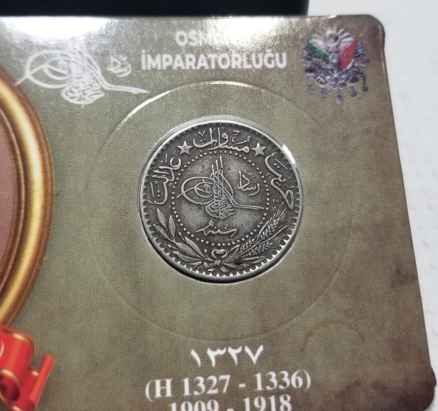 MEHMED REŞAD HAN DÖNEMİ KAPAMASINDA NİKEL 20 PARA