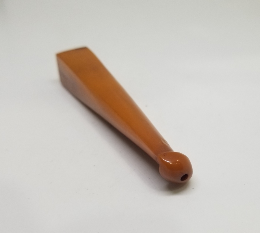 OSMANLI DÖNEMİ HARELİ MİSKEVİ BAĞA SİGARA AĞIZLIĞI