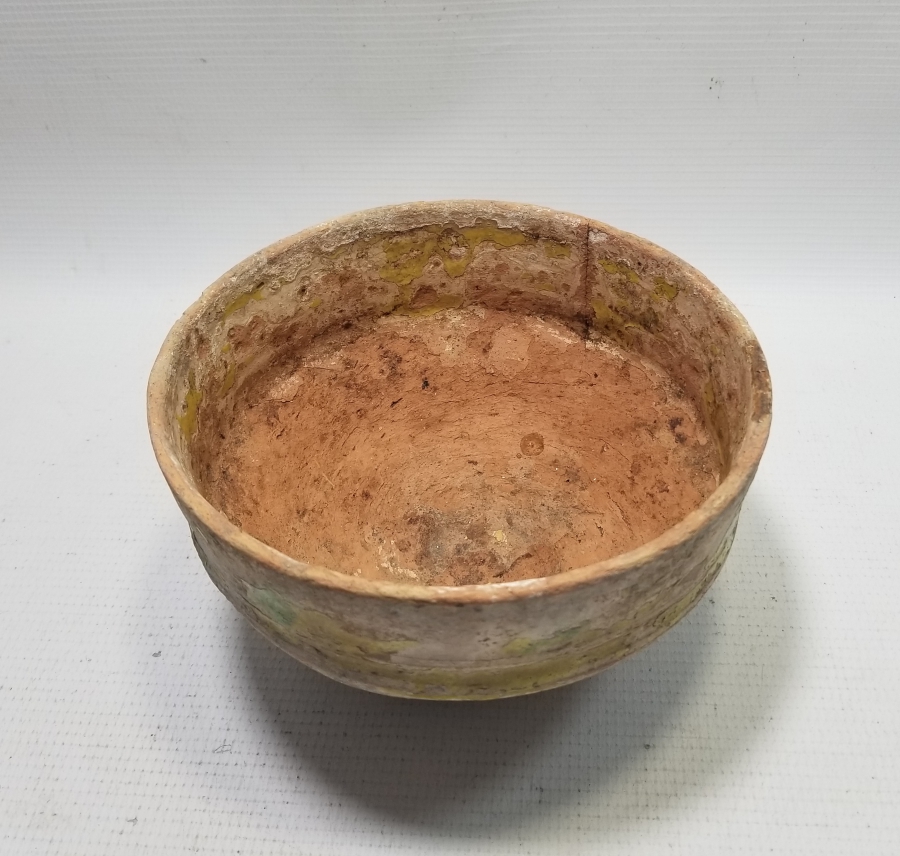 OSMANLI DÖNEMİ SARIKIZ ÇANAKKALE KASE