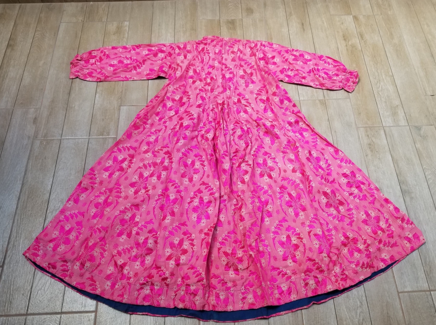 OSMANLI DÖNEMİ ELMASİYE İPEK GELİNLİK