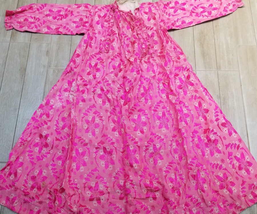 OSMANLI DÖNEMİ ELMASİYE İPEK GELİNLİK