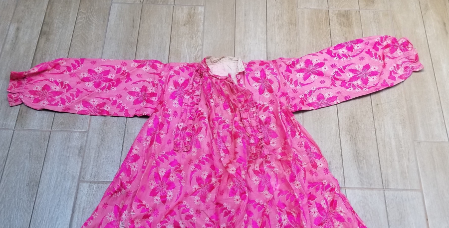 OSMANLI DÖNEMİ ELMASİYE İPEK GELİNLİK