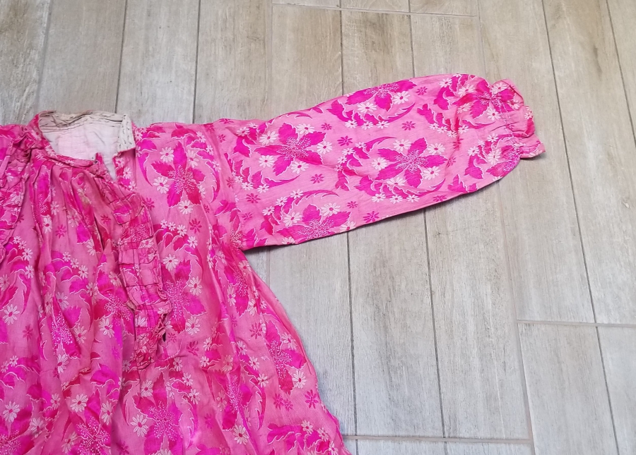 OSMANLI DÖNEMİ ELMASİYE İPEK GELİNLİK