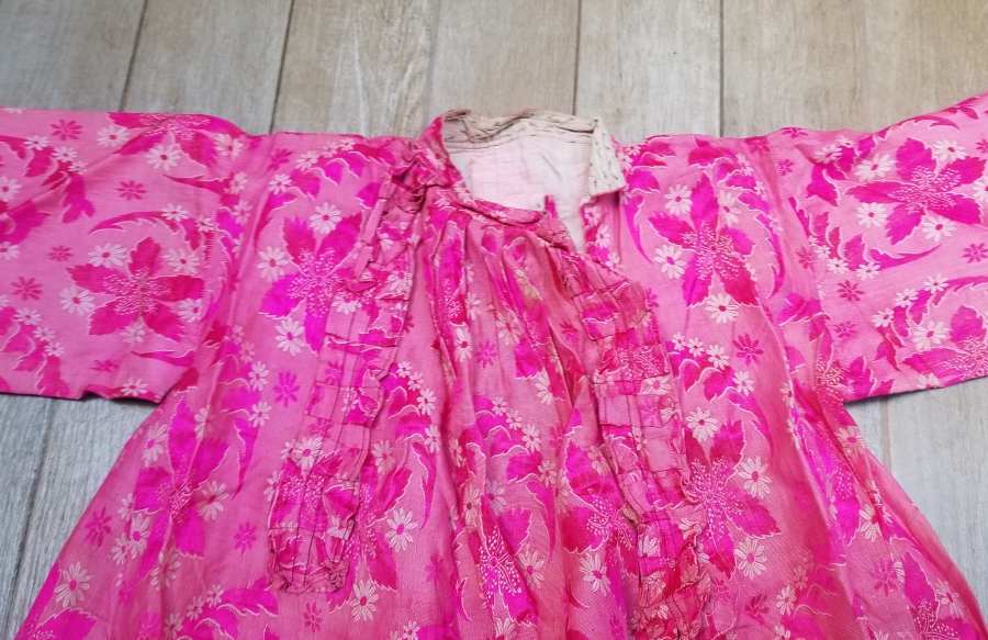 OSMANLI DÖNEMİ ELMASİYE İPEK GELİNLİK