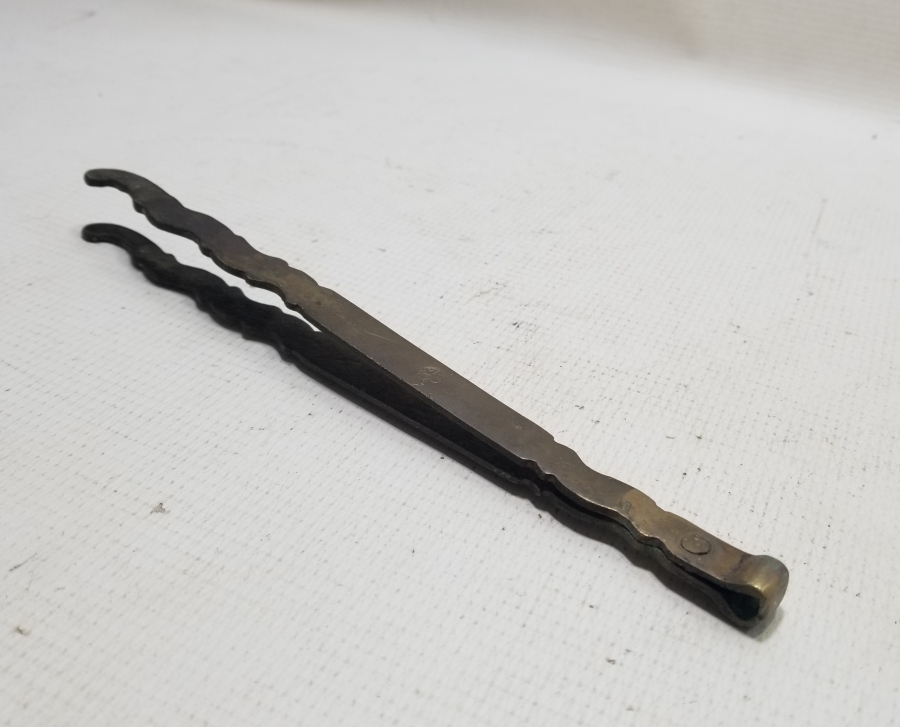 ÜZERİ USTA VE SÜLEYMANİYE DAMGALI OSMANLI DÖNEMİ NARGİLE KÖZ MAŞASI