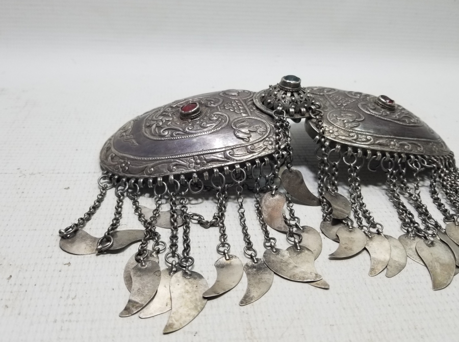 KABARTMA İŞÇİLİKLİ VE AŞIK ZİNCİRLİ OSMANLI DÖNEMİ GELİN KEMERİ