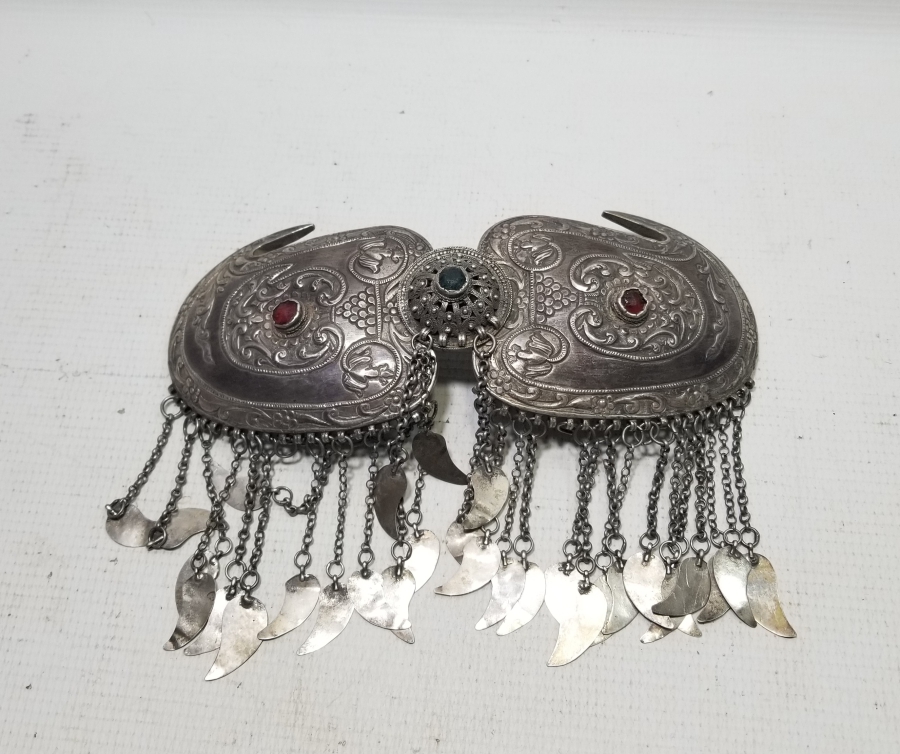 KABARTMA İŞÇİLİKLİ VE AŞIK ZİNCİRLİ OSMANLI DÖNEMİ GELİN KEMERİ