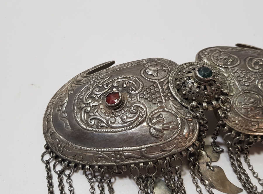 KABARTMA İŞÇİLİKLİ VE AŞIK ZİNCİRLİ OSMANLI DÖNEMİ GELİN KEMERİ