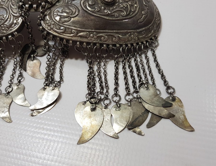 KABARTMA İŞÇİLİKLİ VE AŞIK ZİNCİRLİ OSMANLI DÖNEMİ GELİN KEMERİ