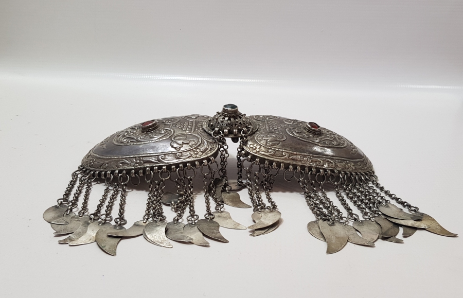 KABARTMA İŞÇİLİKLİ VE AŞIK ZİNCİRLİ OSMANLI DÖNEMİ GELİN KEMERİ