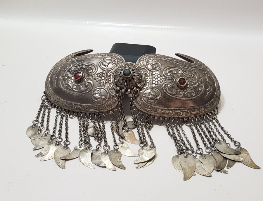 KABARTMA İŞÇİLİKLİ VE AŞIK ZİNCİRLİ OSMANLI DÖNEMİ GELİN KEMERİ