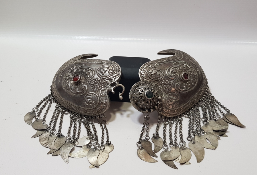 KABARTMA İŞÇİLİKLİ VE AŞIK ZİNCİRLİ OSMANLI DÖNEMİ GELİN KEMERİ