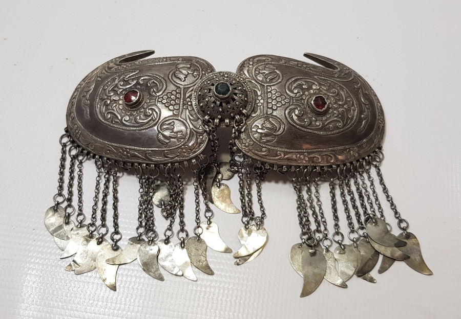 KABARTMA İŞÇİLİKLİ VE AŞIK ZİNCİRLİ OSMANLI DÖNEMİ GELİN KEMERİ