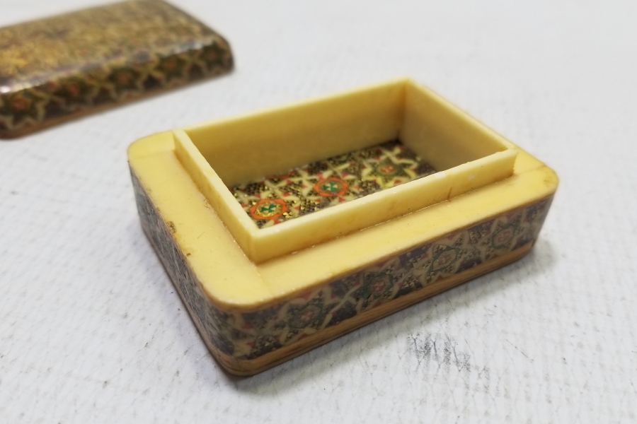 HATEM İŞİ ANTİKA KAPAKLI KUTU