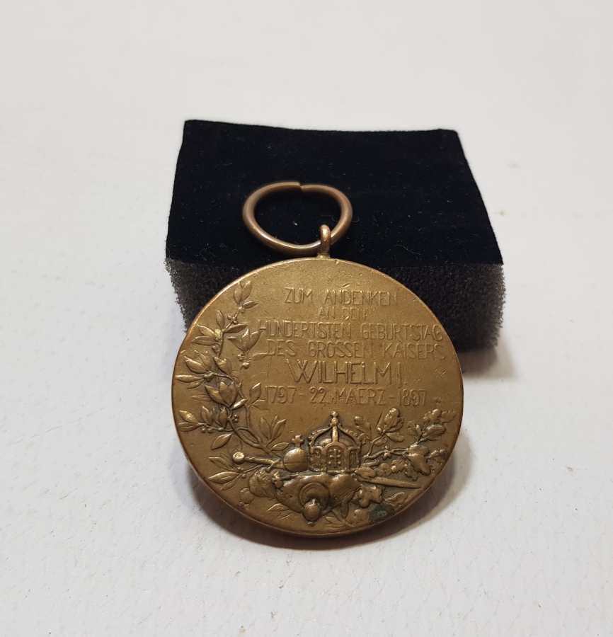 2. WILHELM TARAFINDAN BASTIRILMIŞ MADALYA