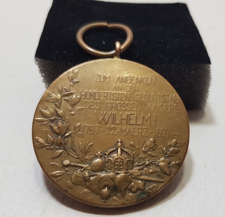 2. WILHELM TARAFINDAN BASTIRILMIŞ MADALYA