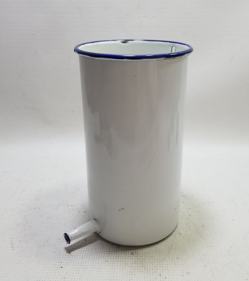 NADİR TİPTE OSMANLI DÖNEMİ EMAYE SERUM ŞİŞESİ