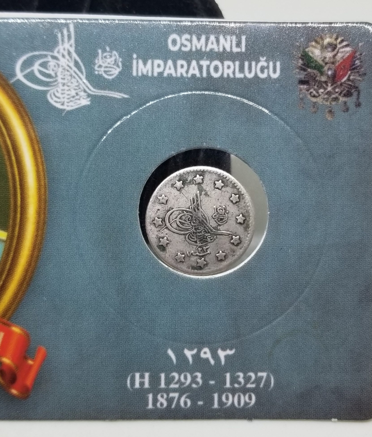 SULTAN ABDÜLHAMİD HAN DÖNEMİ GÜMÜŞ 1 KURUŞ PARA