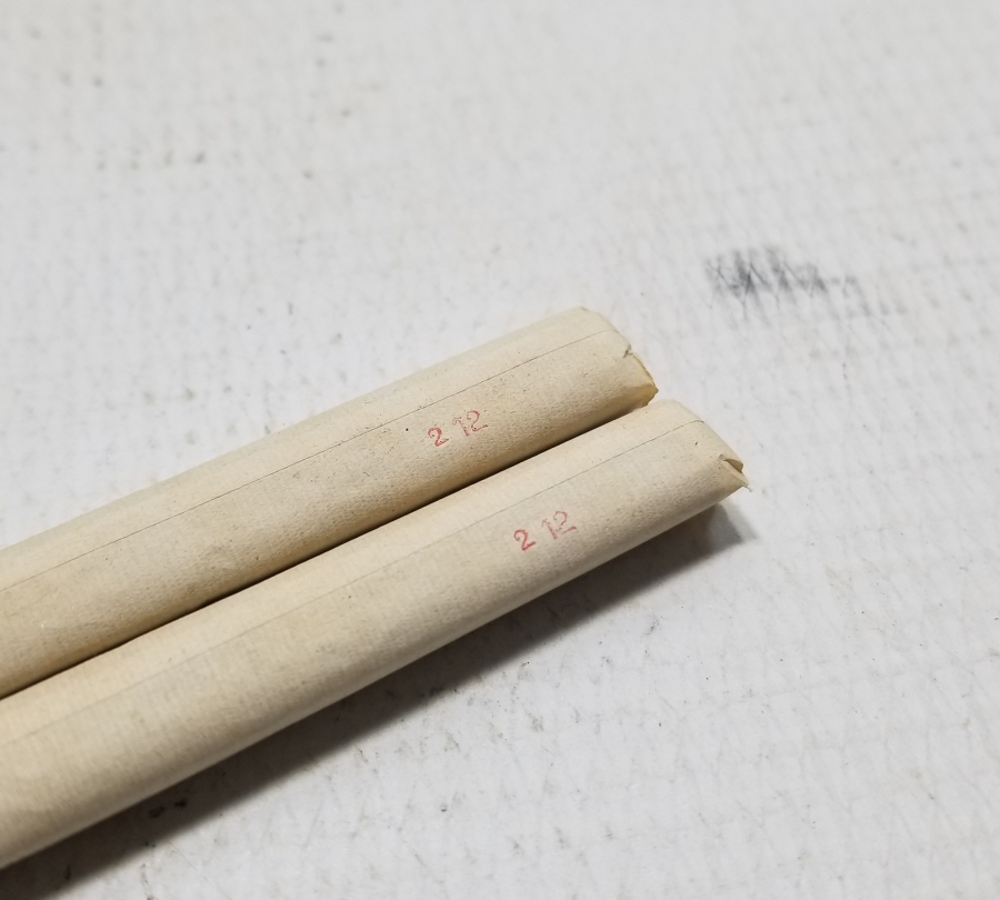 OSMANLI DÖNEMİ ALTIN VARAKLI KAĞITLI 2 ADET SİGARA