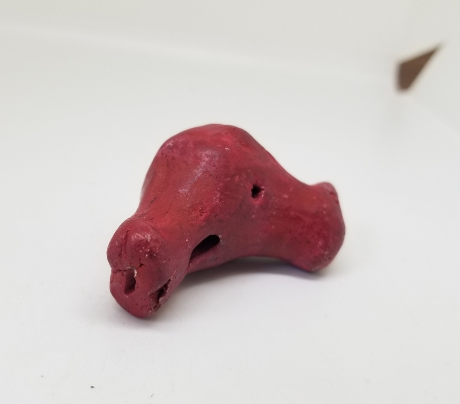 OSMANLI DÖNEMİ EL YAPIMI NADİR KUŞ FİGÜRLÜ OYUNCAK TOPRAK DÜDÜK