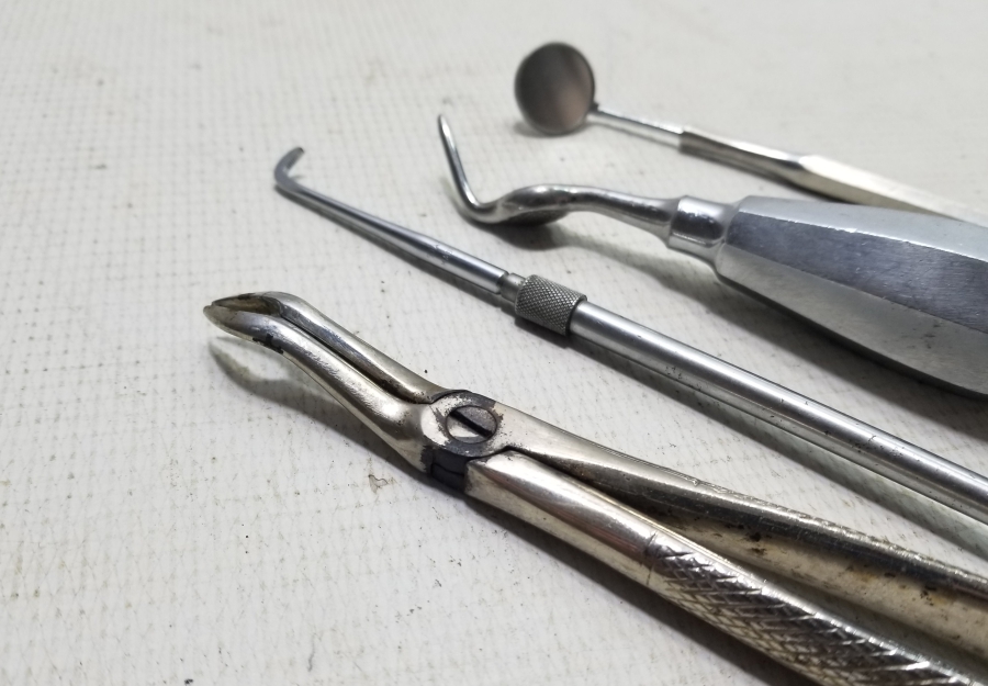 ANTİKA DİŞÇİ ALETLERİ LOTU