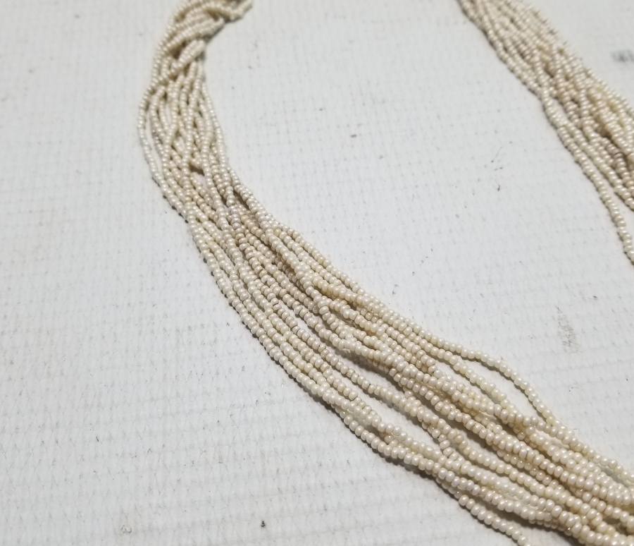 OSMANLI DÖNEMİ İNCİ FORMLU OPAL GERDANLIK