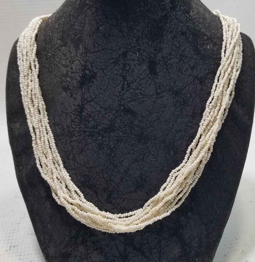 OSMANLI DÖNEMİ İNCİ FORMLU OPAL GERDANLIK