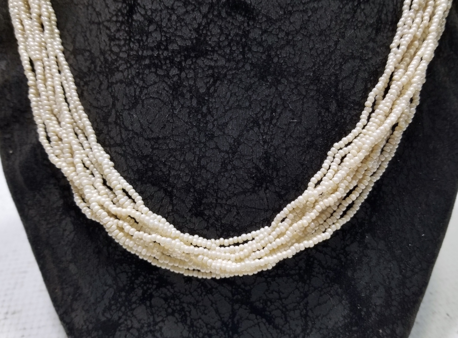 OSMANLI DÖNEMİ İNCİ FORMLU OPAL GERDANLIK