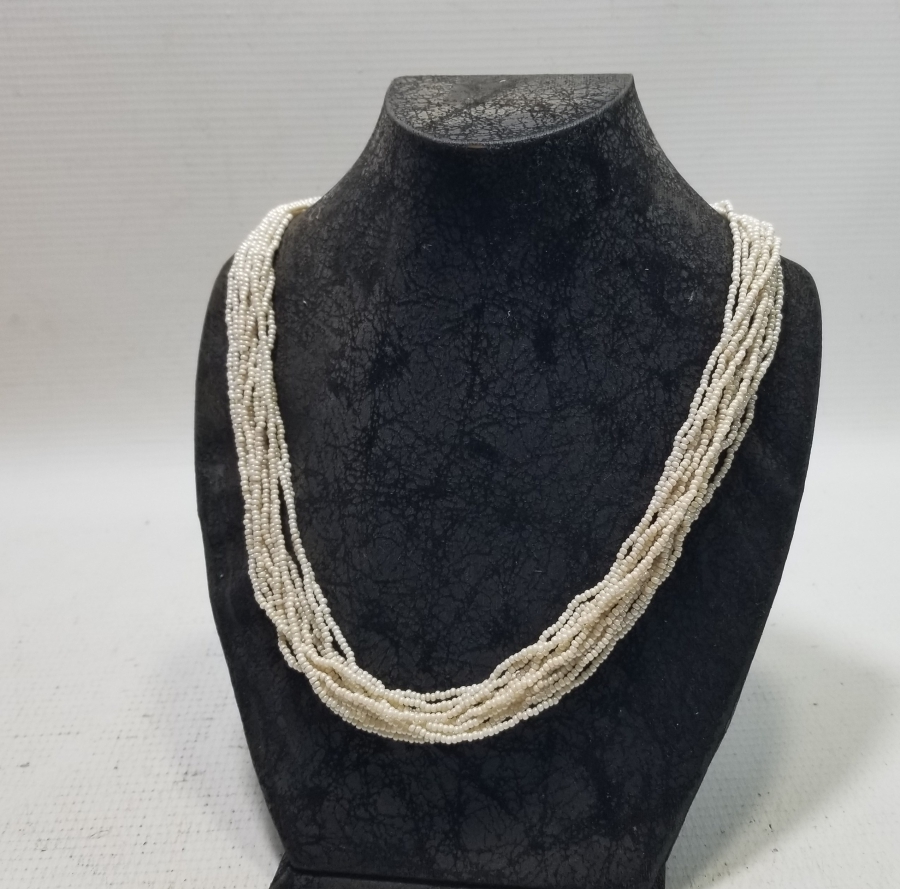 OSMANLI DÖNEMİ İNCİ FORMLU OPAL GERDANLIK