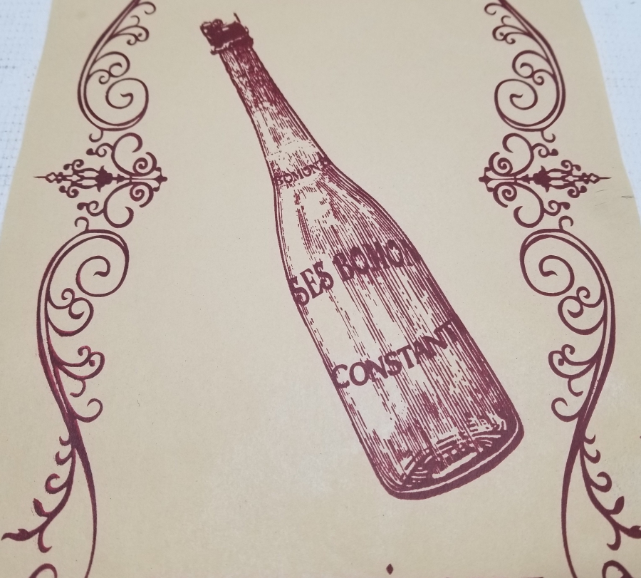 OSMANLI DÖNEMİ ÇOK NADİR BOMONTİ BİRA REKLAMI AFİŞİ