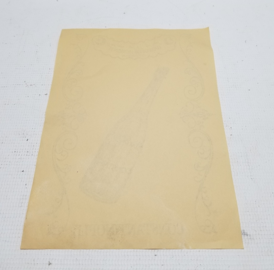 OSMANLI DÖNEMİ ÇOK NADİR BOMONTİ BİRA REKLAMI AFİŞİ