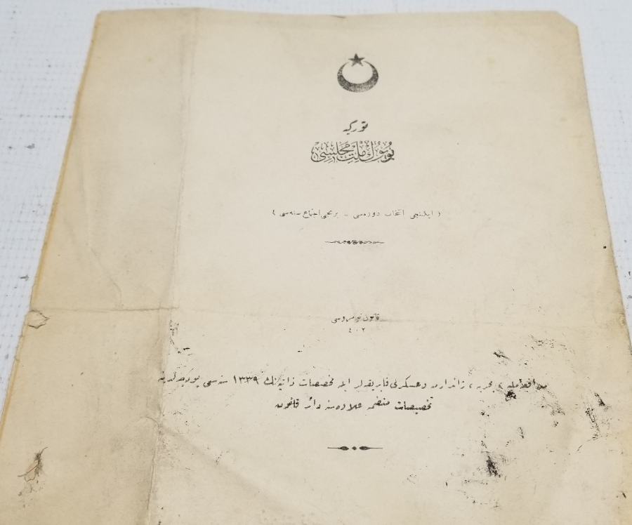 1928 YILI ÖNCESİ NADİR BÜYÜK MİLLET MECLİSİ TUTANAKLARI