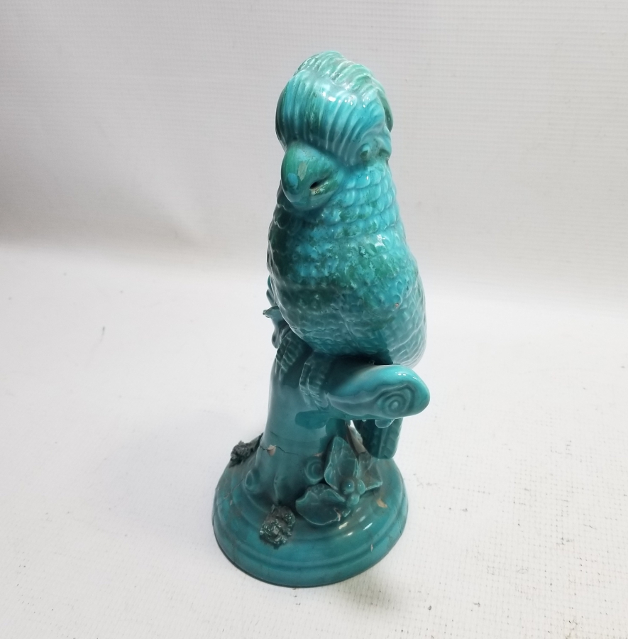 ANTİKA PORSELEN KUŞ FİGÜRLÜ BİBLO