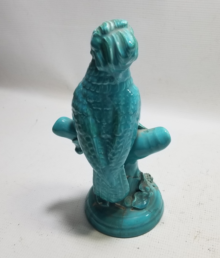 ANTİKA PORSELEN KUŞ FİGÜRLÜ BİBLO