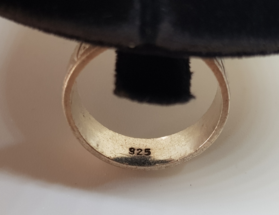 KABARTMA İŞÇİLİKLİ GÜMÜŞ ALYANS