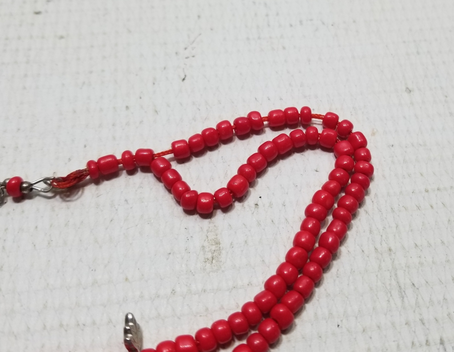 MERCAN TAŞINDAN MAMUL ANTİKA NAMAZ TESPİHİ