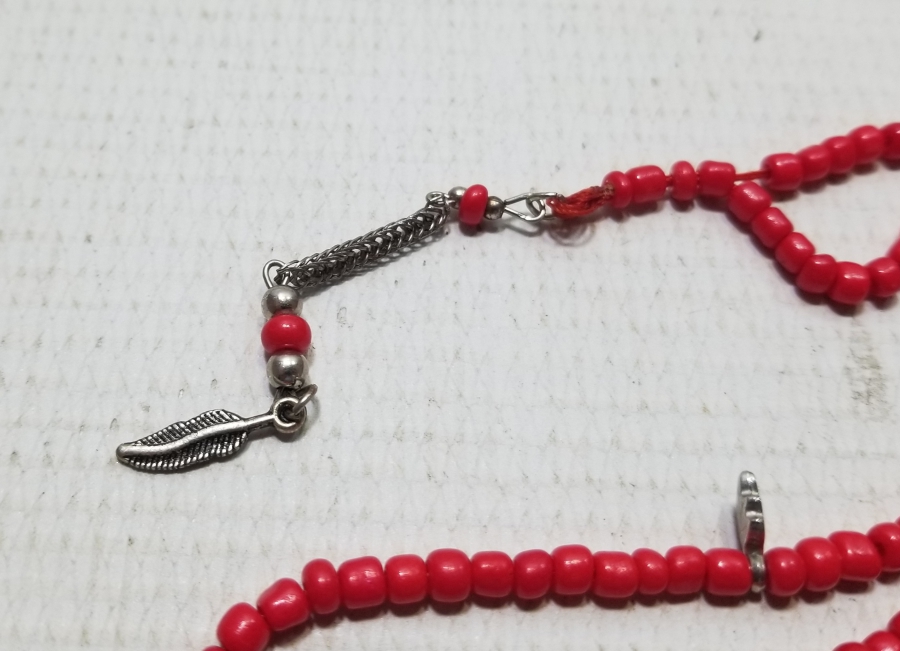 MERCAN TAŞINDAN MAMUL ANTİKA NAMAZ TESPİHİ