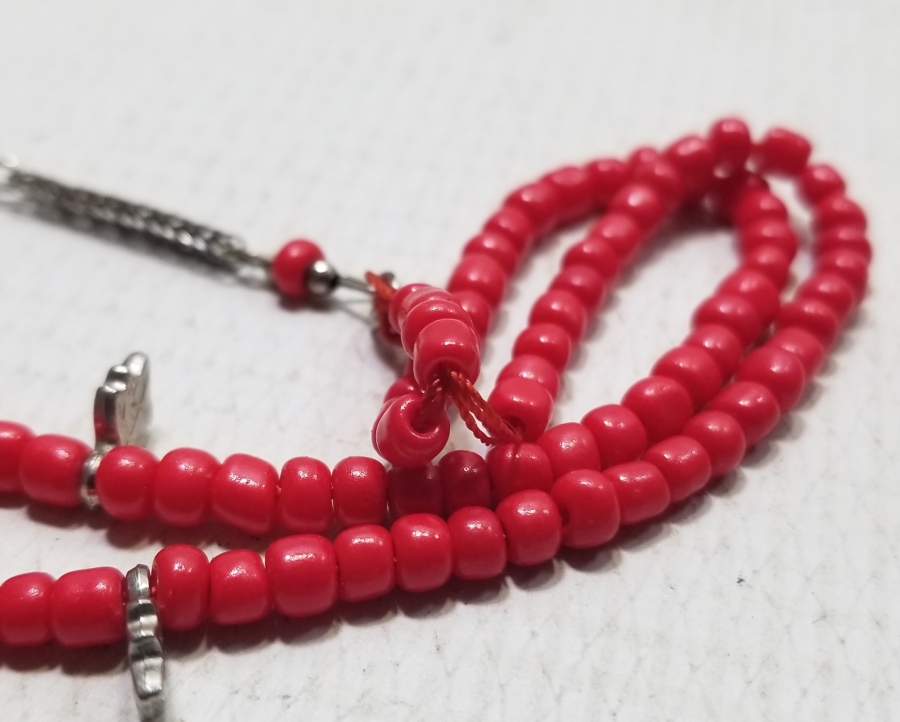 MERCAN TAŞINDAN MAMUL ANTİKA NAMAZ TESPİHİ