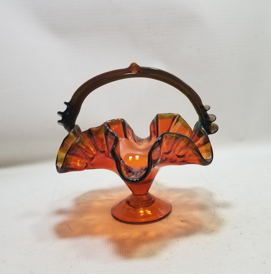 ANTİKA KOPARMA İŞÇİLİKLİ CAM BAYRAM ŞEKERLİĞİ