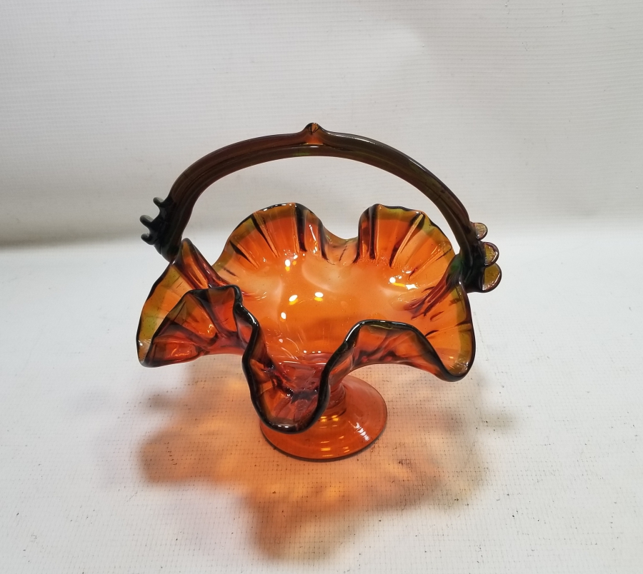 ANTİKA KOPARMA İŞÇİLİKLİ CAM BAYRAM ŞEKERLİĞİ