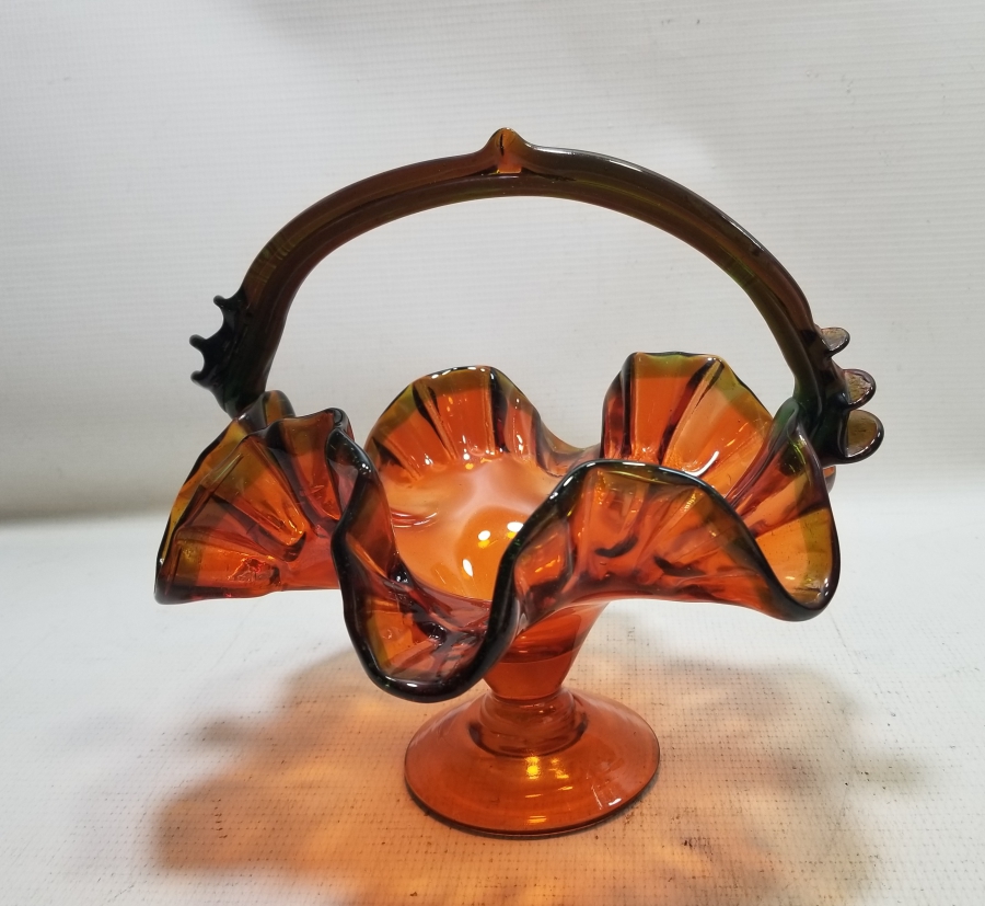 ANTİKA KOPARMA İŞÇİLİKLİ CAM BAYRAM ŞEKERLİĞİ