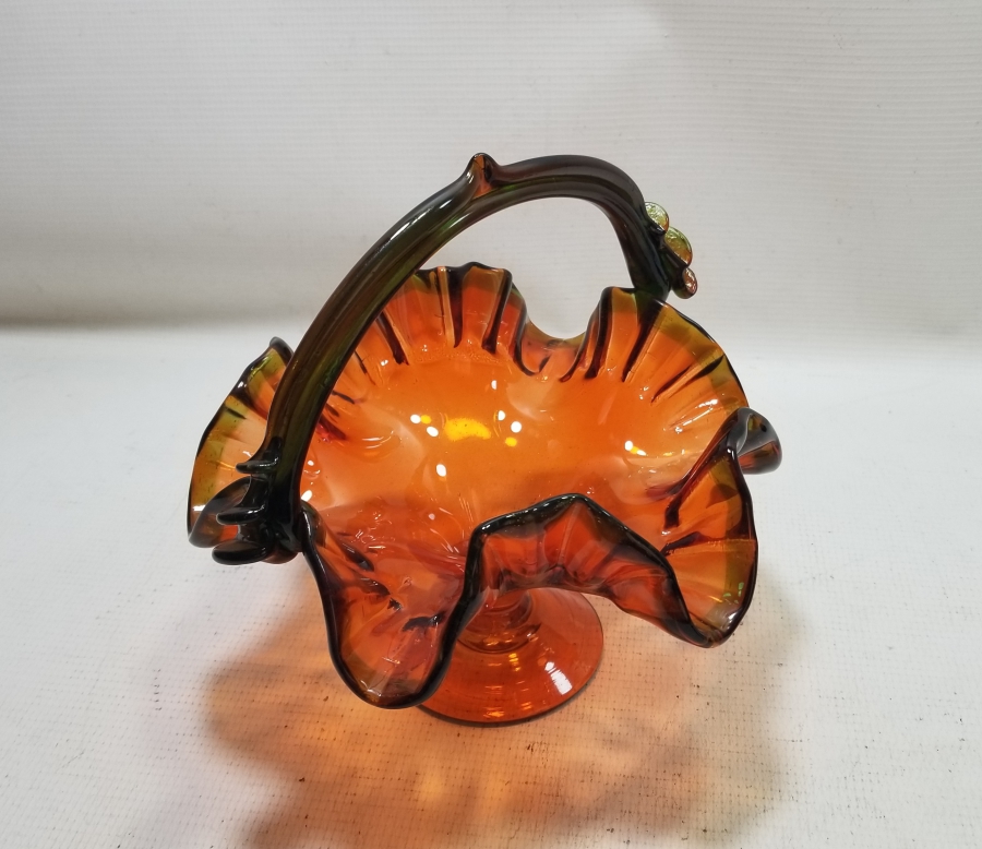 ANTİKA KOPARMA İŞÇİLİKLİ CAM BAYRAM ŞEKERLİĞİ