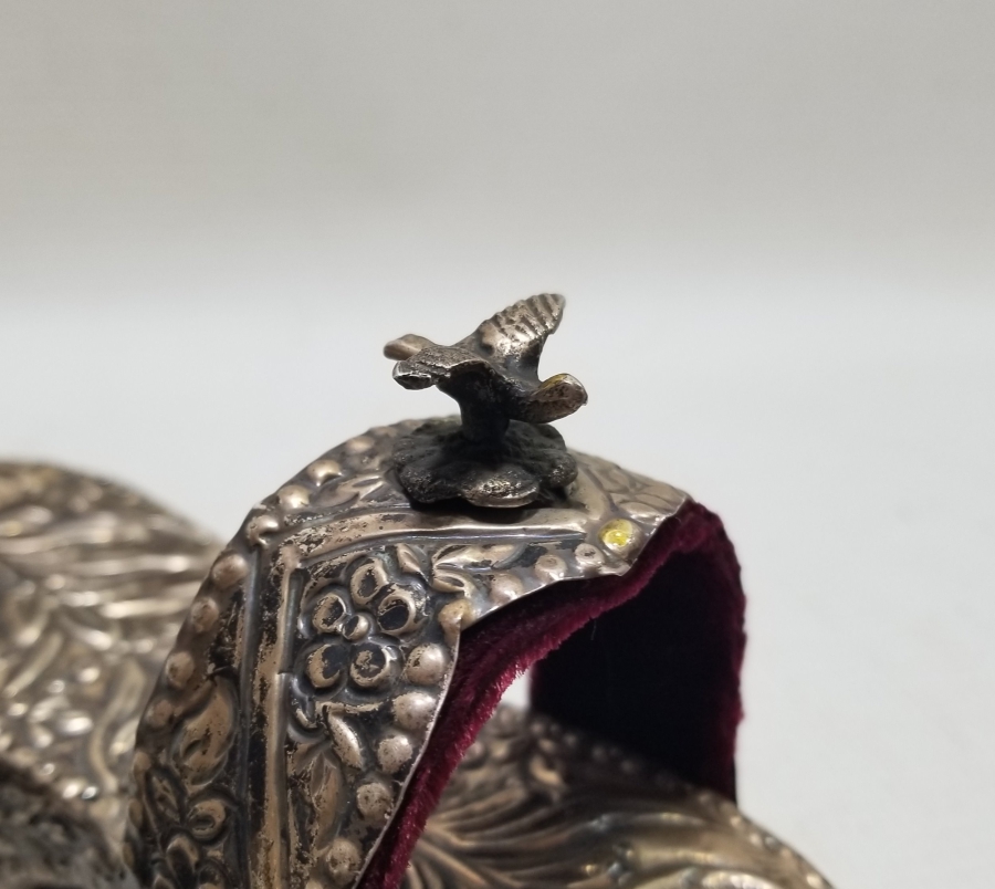 OSMANLI DÖNEMİ ÜZERİ KUŞLU VE HAYAT AĞAÇLI NADİR SARAY İŞİ GELİN NALINI